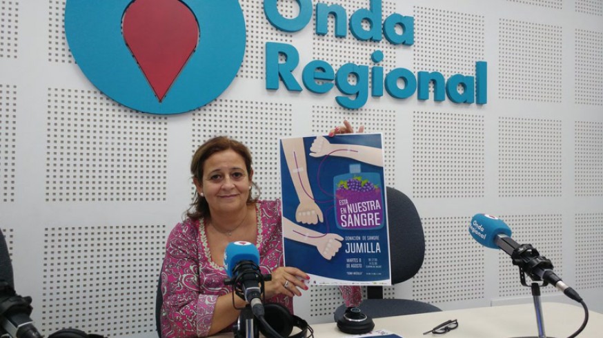 Toñi Gómez, enfermera del Centro Regional de Hemodonación
