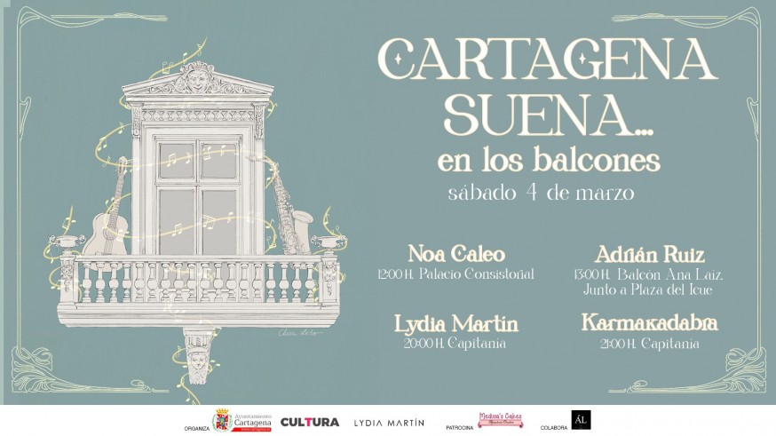 Conciertos desde los balcones de Cartagena