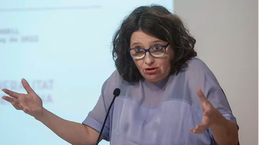 Dimite Mónica Oltra como vicepresidenta de la Comunidad Valenciana 