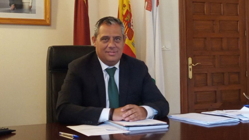 Antonio Huéscar, alcalde de Pliego. AYTO PLIEGO