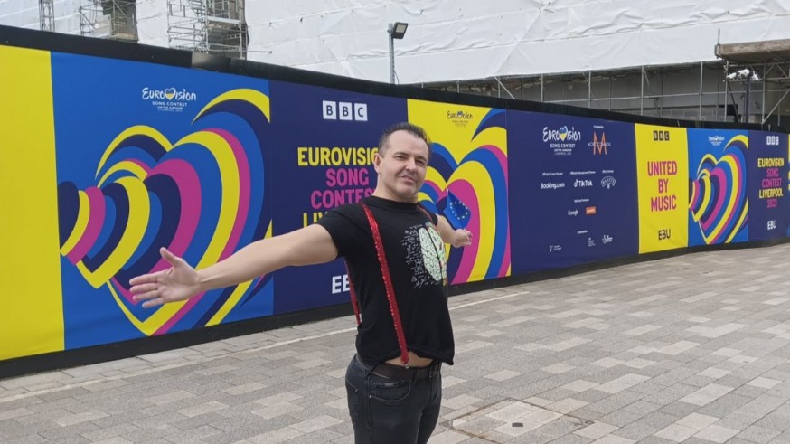 Festival de Eurovisión. Mateo Rivas confía en que Blanca Paloma quede en el 'top ten' 
