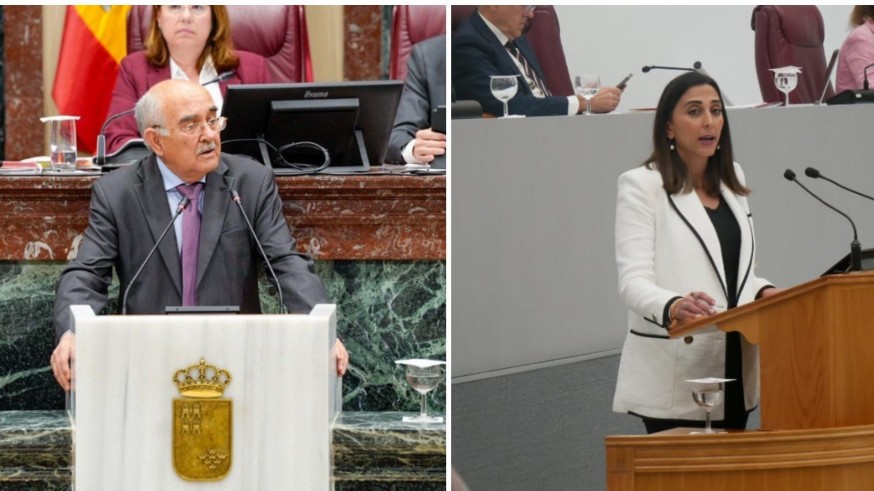 PP y Vox se enfrentan en la Asamblea por la ausencia de Feijóo en el debate del Congreso