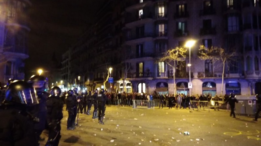 Protestas en Barcelona