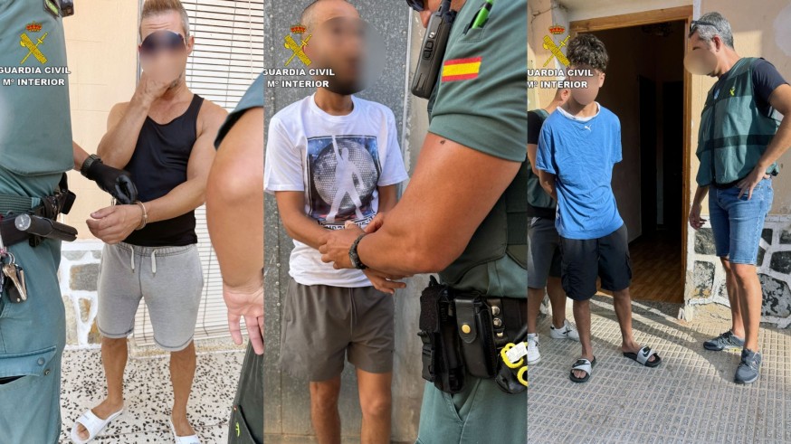 La Guardia Civil desarticula un grupo criminal, autor de más de 40 robos en La Aljorra y El Albujón