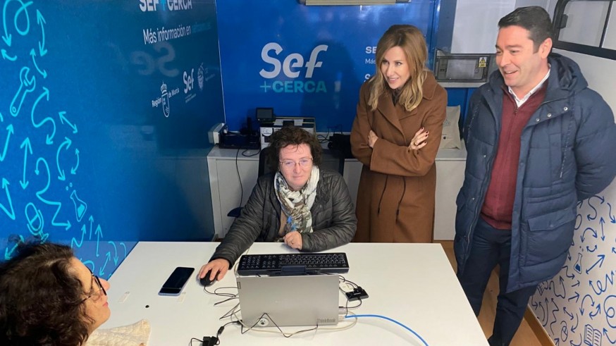 El SEF llevará la atención presencial a los municipios sin oficina de empleo