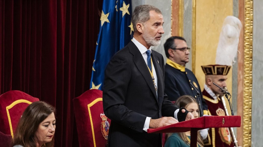 El Rey abre hoy la XV Legislatura con su primer discurso tras la amnistía