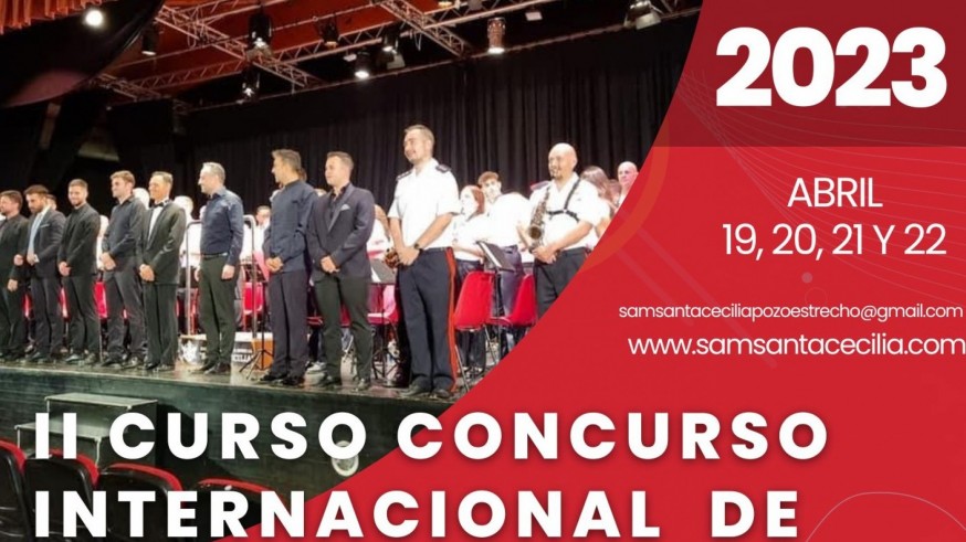 La SAM Santa Cecilia de Pozo Estrecho cumple 130 años y celebra el II Curso concurso de directores