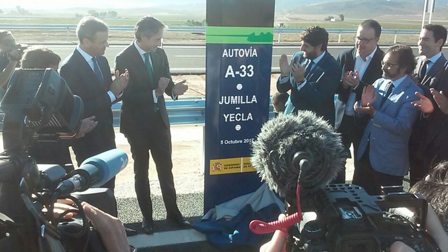 Inauguración de la Autovía Yecla-Jumilla