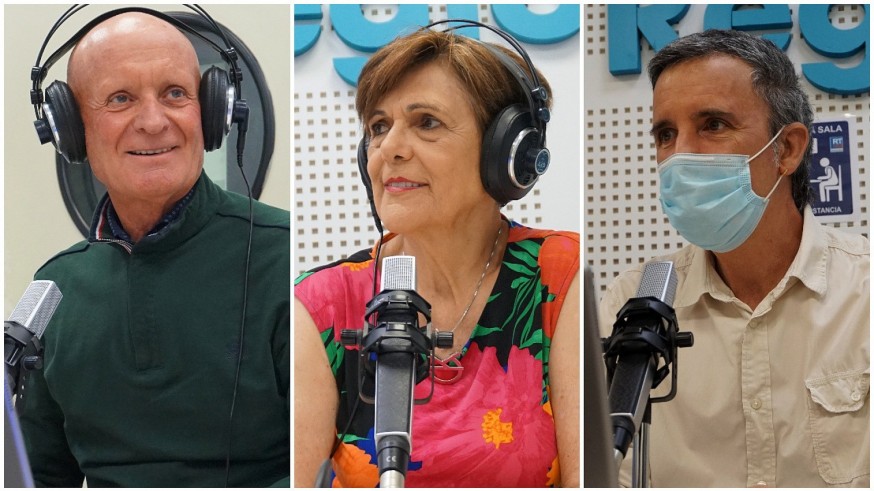 Domingo Coronado, Rosa Peñalver y Antonio Urbina participan hoy en nuestra tertulia con políticos