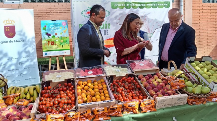 La fruta y la verdura invade los menús escolares