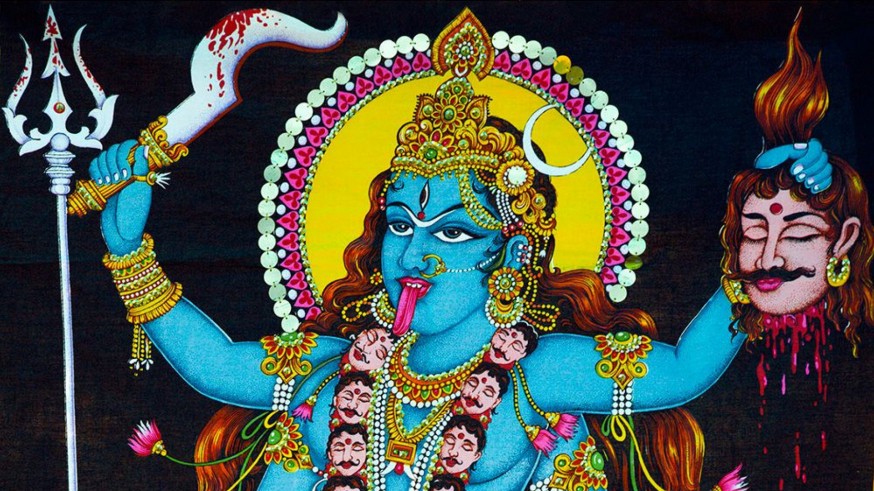 VIVA LA RADIO. Los Dioses deben estar locos. Kali, diosa hinduista de la destrucción. Madre universal consorte de Shiva