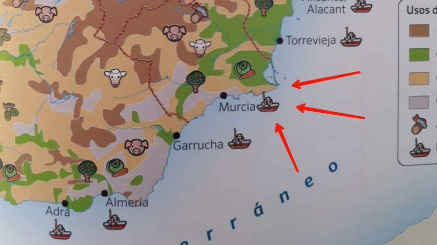 Imagen del libro de texto que desató la polémica