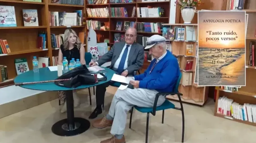 La antología poética "Tanto ruido, pocos versos" mantiene vivo el legado cultural de José Ballesta