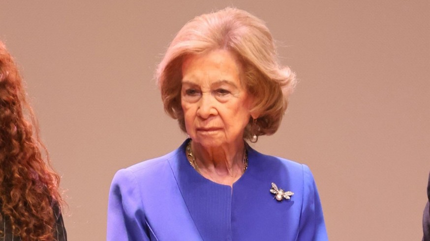 La Reina Sofía visita el Museo Salzillo antes de la procesión de Viernes Santo