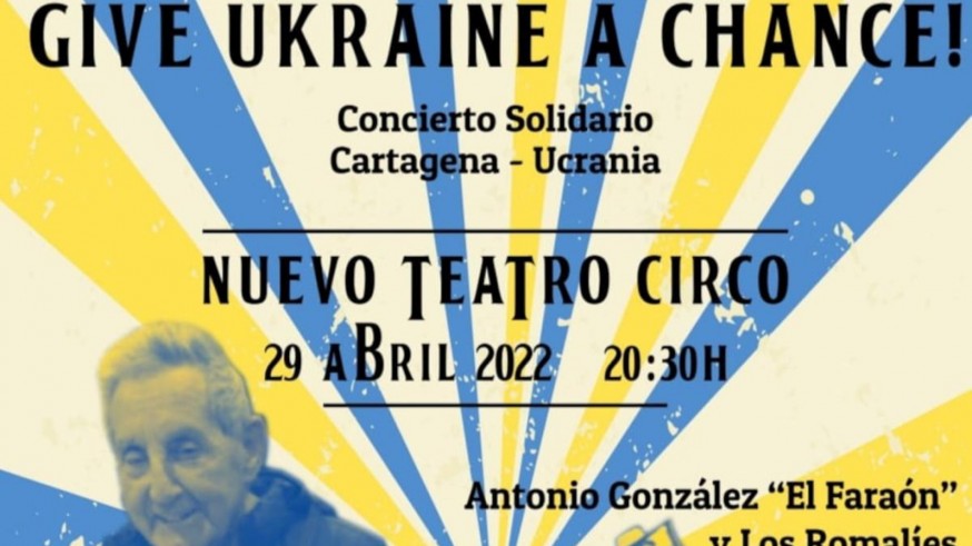 MÚSICA DE CONTRABANDO. Cartagena se solidariza con Ucrania con el concierto benéfico Give Ukraine a chance!