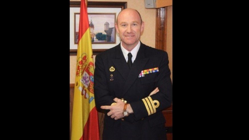 Capitán de Fragata Manuel García Ruíz. CEDIDA