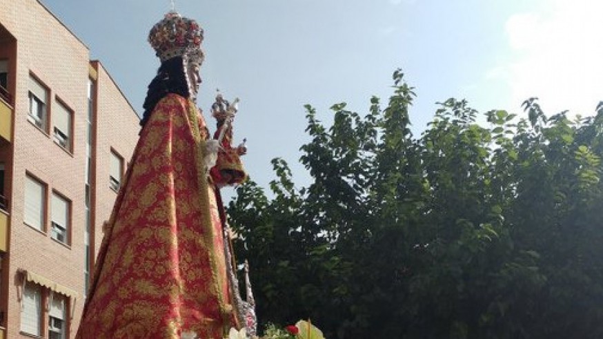 EL MIRADOR. La Virgen de la Fuensanta vuelve a su santuario tras más de dos años en la Catedral