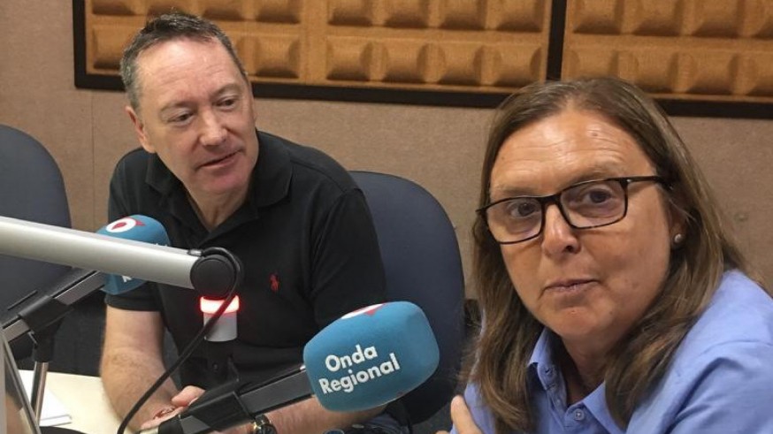 Manuel Ibernón y Teresa Allepuz en Onda Regional