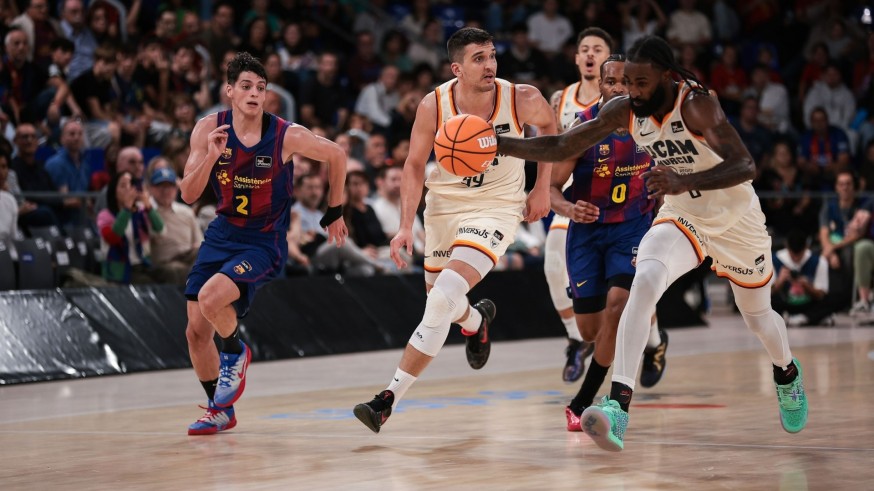 Colosal triunfo del UCAM en el Palau