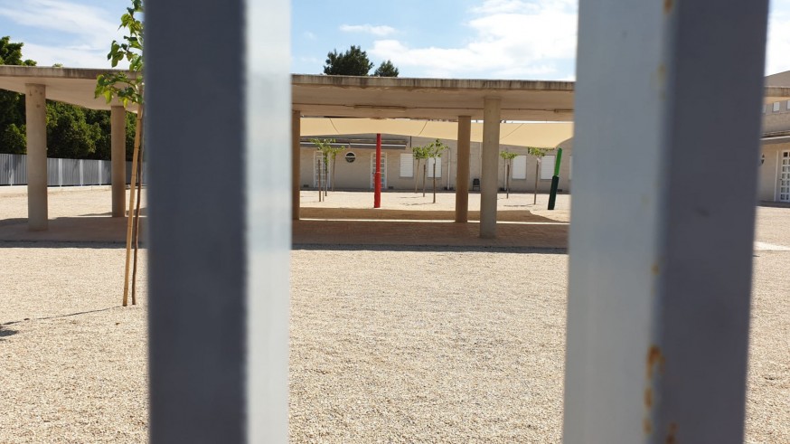 Patio de un centro educativo
