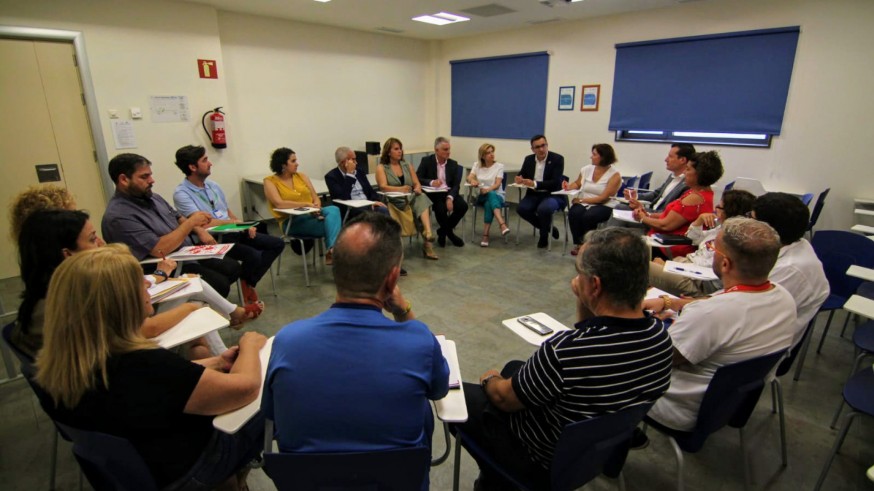 Reunión del PSRM-PSOE con sindicatos del Area de Salud VIII del Mar Menor