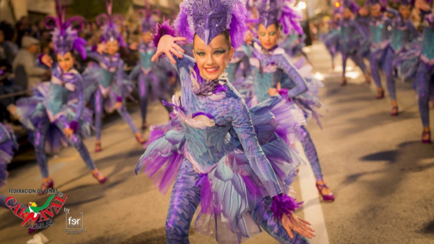 Imagen del Carnaval de 2018 en Águilas