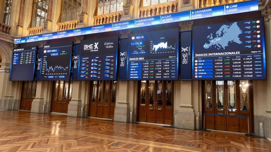 La bolsa española sufre su mayor desplome desde 2020 y pierde los 12.500 puntos