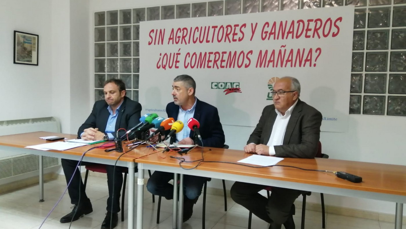 Los agricultores murcianos se manifestarán el 21 de febrero por la 'situación límite' de los bajos precios