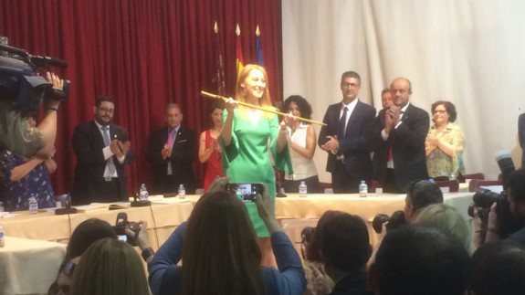Mariola Guevara, nueva alcaldesa de Alhama de Murcia