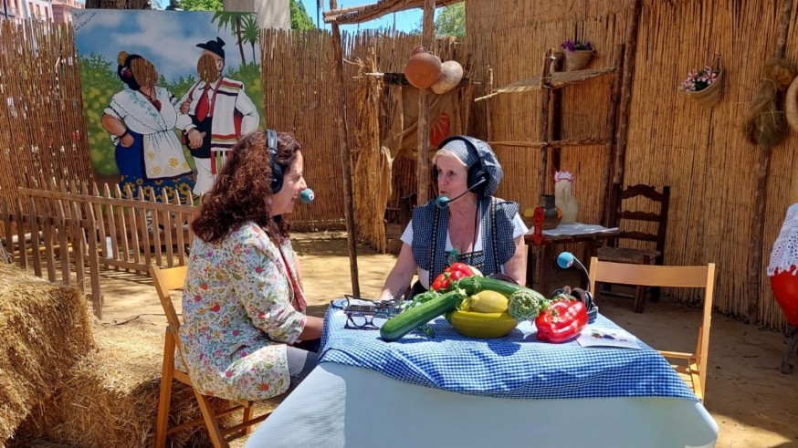 Angelita Peñalver, cocinera de la Peña Los Güertanos