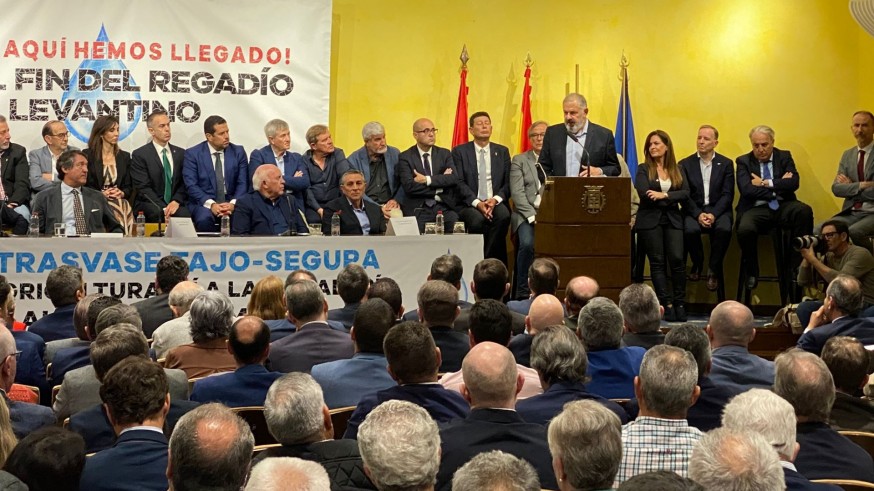 "No nos queda otra que unirnos en defensa del trasvase Tajo-Segura"