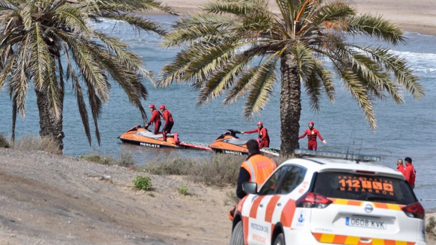 Operativo de búsqueda tras la naufragio frente a la costa de Mazarrón (archivo). EUROPA PRESS