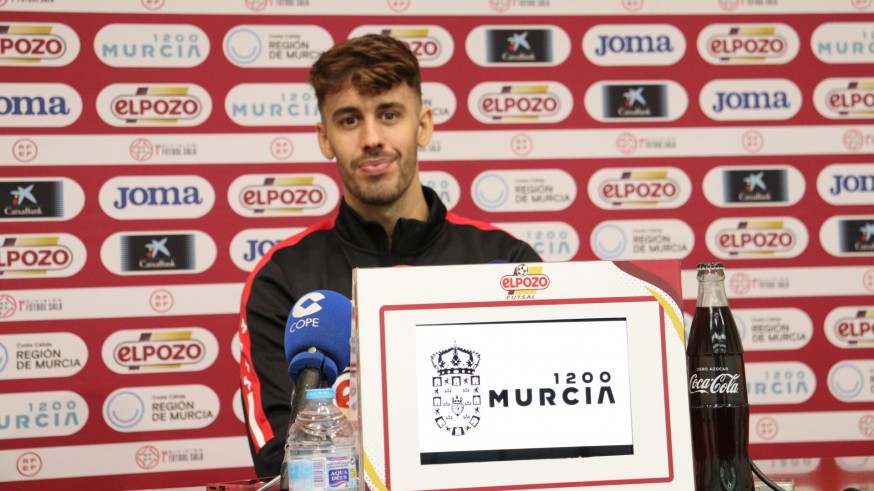 Álex García: "No me sorprende estar arriba porque es el sitio de ElPozo"