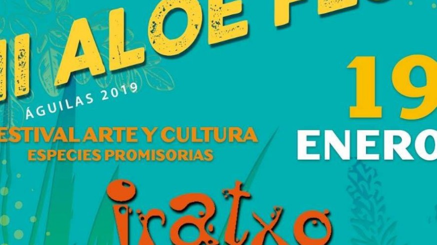 Cartel del 'Aloe Fest' de Águilas