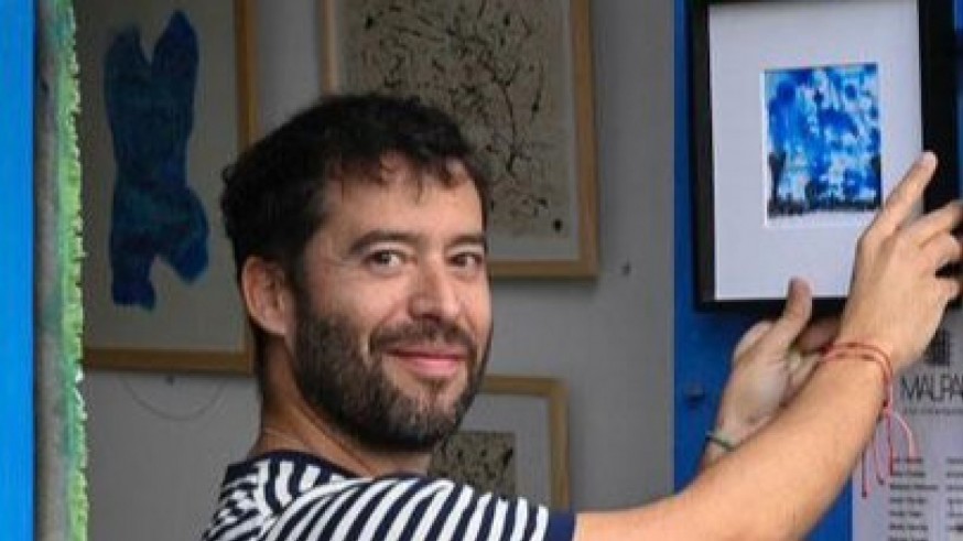El pintor Ángel Martínez expone en la Feria de Arte de Luxemburgo