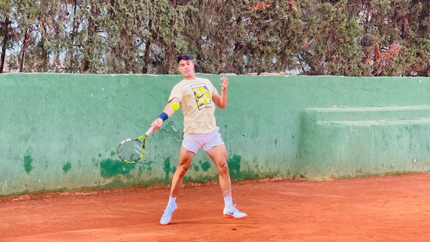 Alcaraz prepara en El Palmar su participación en los Juegos Olímpicos de París
