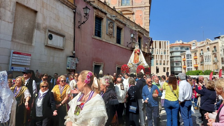 La Misa Huertana y la procesión de la Virgen de la Fuensanta
