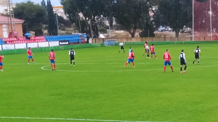 El Cartagena B rescata un empate en Mazarrón (1-1)