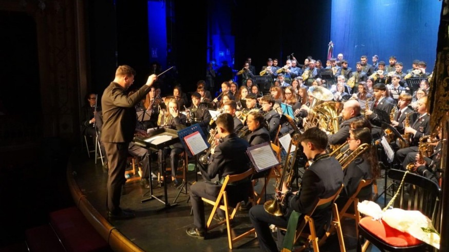 A bombo y platillo. La Agrupación Julián Santos marca el inicio de la Semana Santa de Jumilla