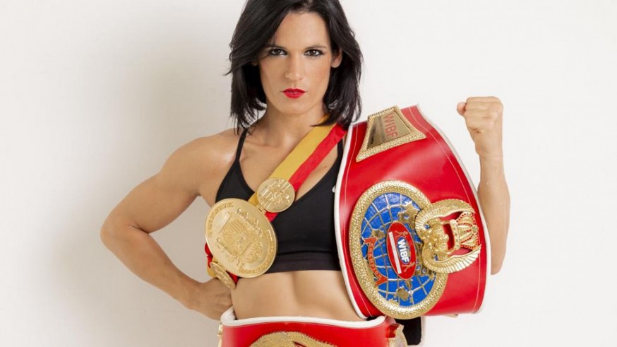 Mari Carmen Romero, campeona de kick boxing