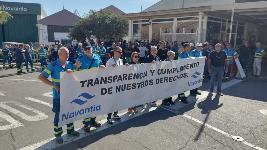 Los trabajadores de Navantia en Cartagena harán huelga para pedir más personal