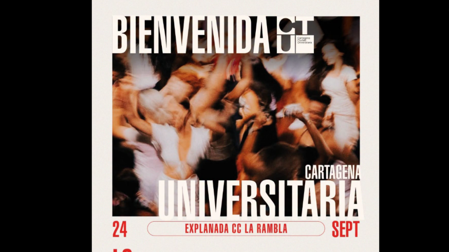 La UPCT inicia sus jornadas de bienvenida para nuevos estudiantes rumbo a una gran fiesta inédita en Cartagena
