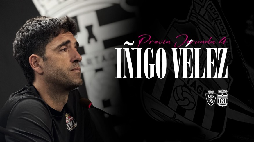 Iñigo Vélez: "Claro que especial jugar contra el Zaragoza"