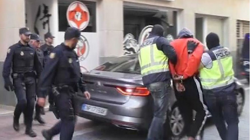 Detención del presunto yihadista en Lorca. POLICÍA NACIONAL