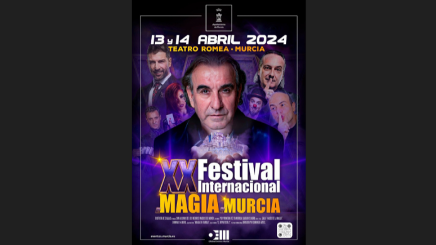 El Festival Internacional de Magia de Murcia cumple 20 años este fin de semana