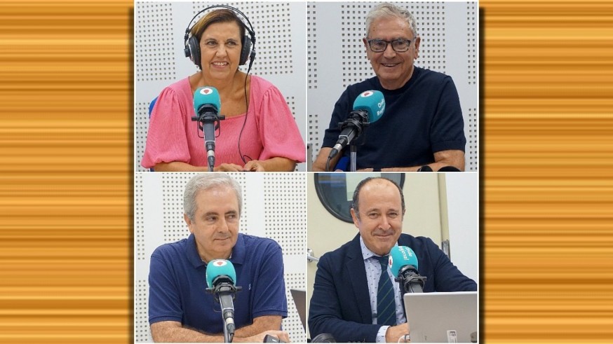 María José Alarcón, Enrique Nieto, Manolo Segura y Javier Adán participan en nuestra tertulia periodística Conversaciones con dos sentidos