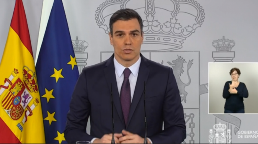 Sánchez anuncia un 'último estado de alarma' de un mes de duración y que podrá ser asimétrico por territorios
