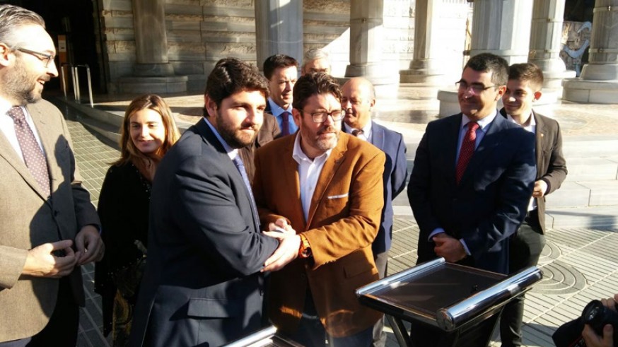 F. López Miras y M. Sánchez