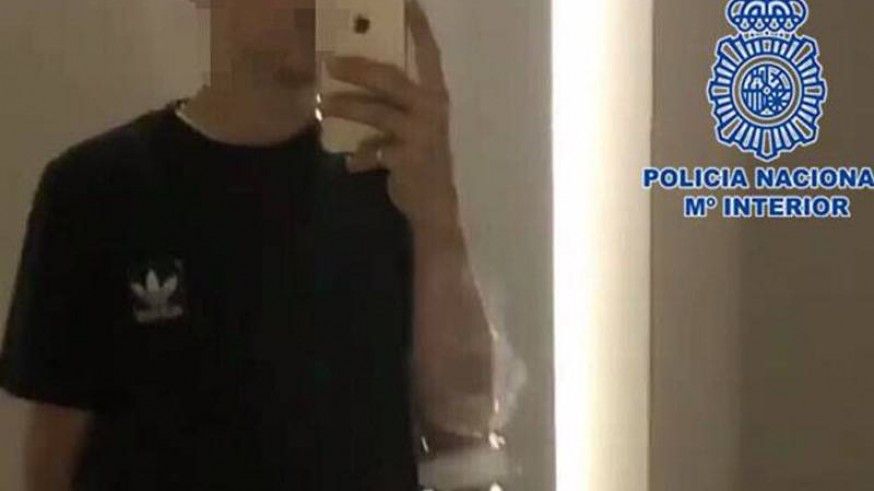 Imagen de uno de los detenidos. POLICÍA NACIONAL