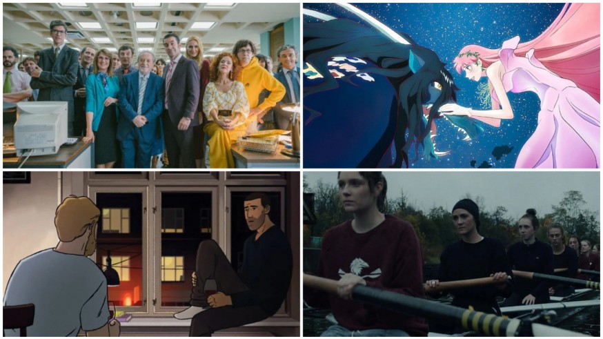 Fotogramas de las cuatro películas de las que hablamos con Alberto Frutos en Diálogos con el cine